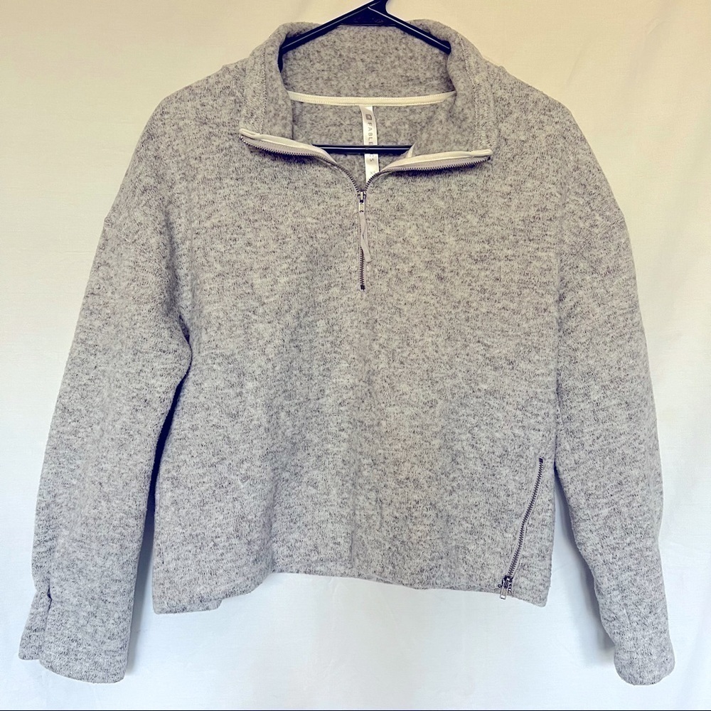 FABLETICS alpine knit pullover sweater xs
